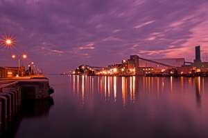 goderich harbour sunset W300